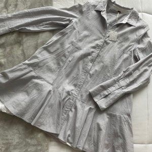 *TAGS ON* Free People Shirt Dress with Slip